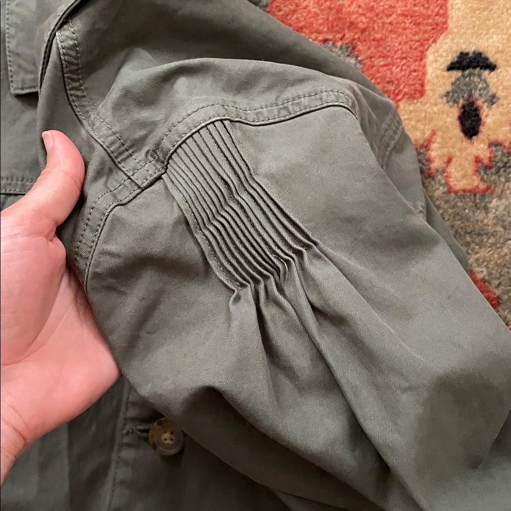 Veronica Beard Weslyn Utility Jacket Army Green size Small - Picture 7 of 16